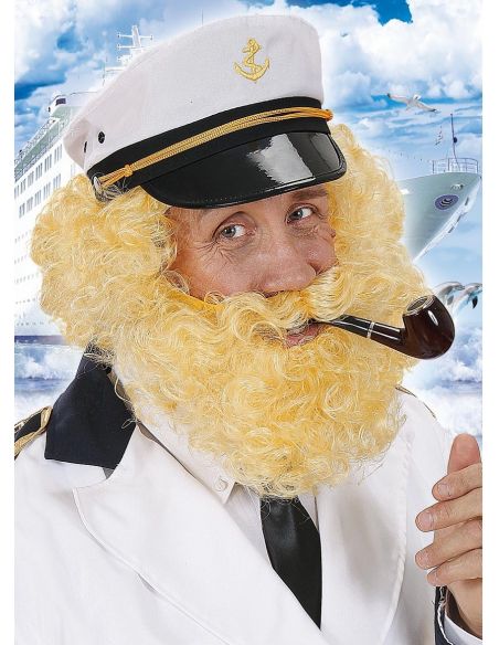 Peluca y Barba con Bigote Rubia Tienda de disfraces online - Mercadisfraces Peluca y Barba con Bigote Rubia Tienda de disfraces online - Mercadisfraces