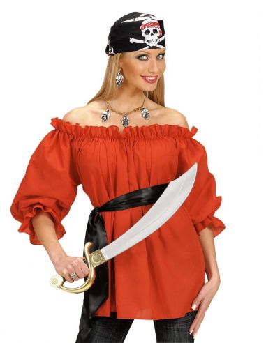 Boda conjunción entusiasta Camisa de Pirata para mujer | Tienda de Disfraces Online | Mercadi...