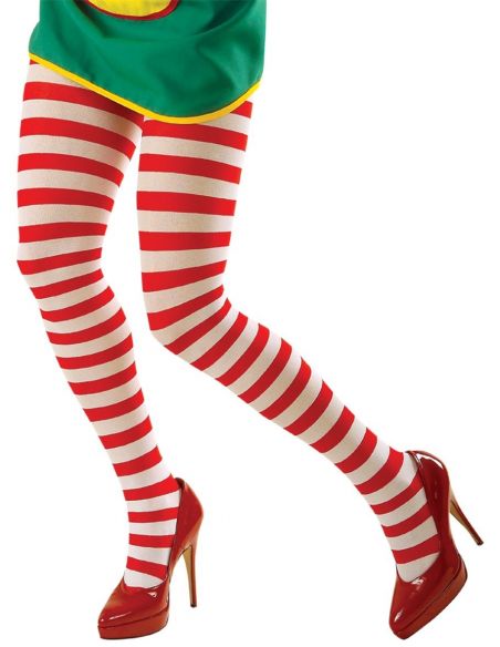 Panty a Rayas Blancas y Rojas Talla XL Tienda de disfraces online - Mercadisfraces Panty a Rayas Blancas y Rojas Talla XL Tienda de disfraces online - Mercadisfraces