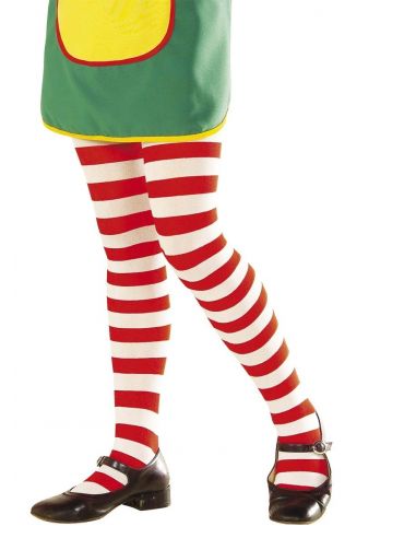 Panty a Rayas Rojas y Blancas infantil Tienda de disfraces online - Mercadisfraces