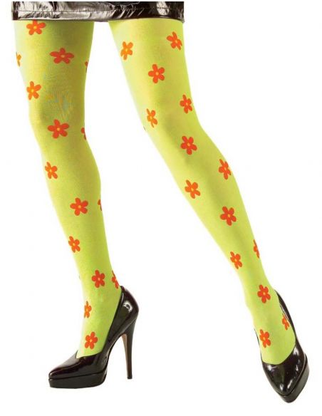 Panty con Flores en Colores Tienda de disfraces online - Mercadisfraces