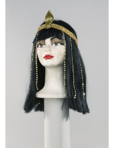 Peluca Cleopatra con Tocado Tienda de disfraces online - venta disfraces