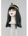 Peluca Cleopatra con Tocado Tienda de disfraces online - Mercadisfraces