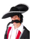 Sombrero Mejicano o Mariachi Negro Tienda de disfraces online - Mercadisfraces