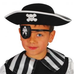 Sombrero Fieltro Pirata infantil Tienda de disfraces online - Mercadisfraces