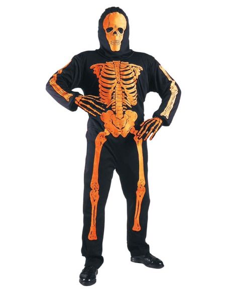 Disfraz de Esqueleto de Colores Talla XL Tienda de disfraces online - Mercadisfraces