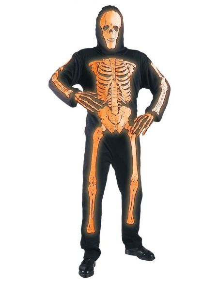 Disfraz de Esqueleto de Colores Talla XL Tienda de disfraces online - Mercadisfraces