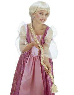 Peluca Rapunzel infantil Tienda de disfraces online - Mercadisfraces