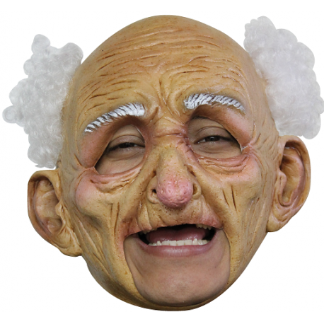 Máscara de viejo Oldman Deluxe Tienda de disfraces online - Mercadisfraces