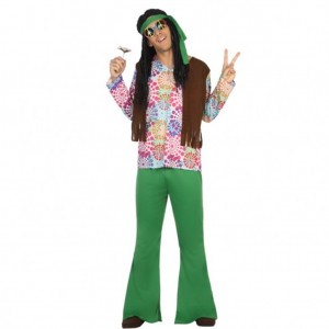Disfraz de hippie adulto