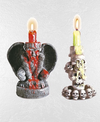 Velas y Candelabros para decorar tus fiestas de Halloween