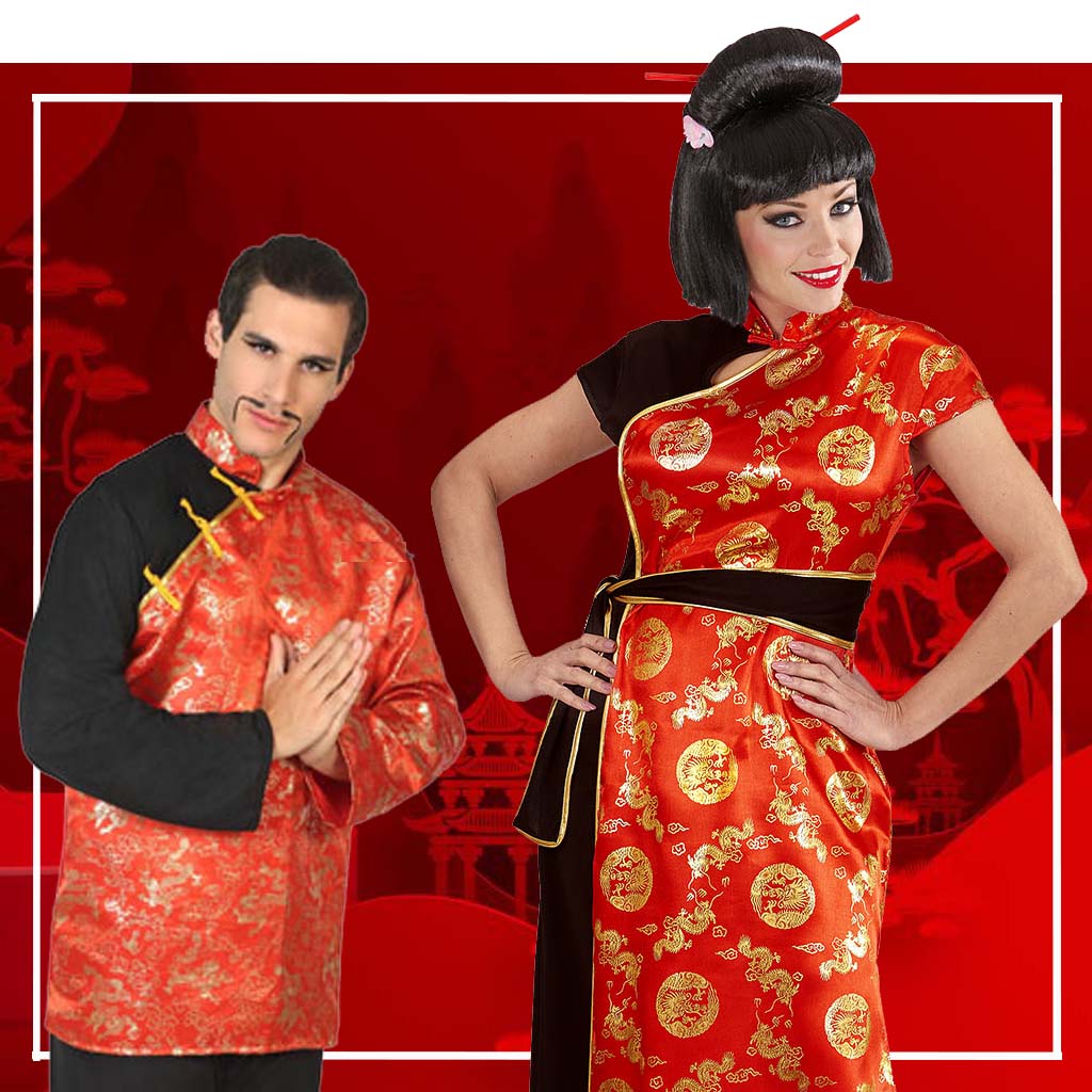 limpiar Evolucionar Extra Disfraces Chinos, japoneses, Geishas y ninjas |Disfraces venta online