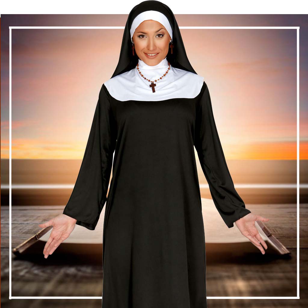 Paseo impermeable el primero Disfraces Monjas, Curas y Religiosos |Tienda de Disfraces venta online