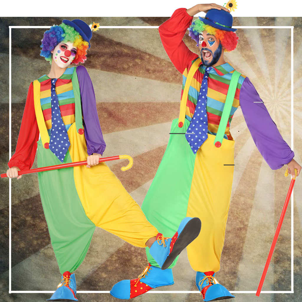 Disfraz Payaso De Circo Niño — Carnaval